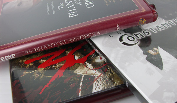 Phantom Of The Opera, 300, and Constantine on HD DVD