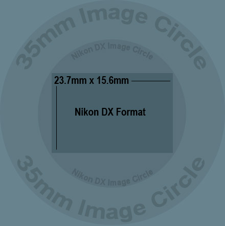 35mm image circle on D100 sensor