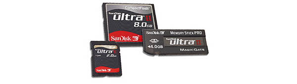 SanDisk 8GB ULTRA II CF Type I Card