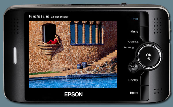 Epson 80GB P-4000 Multimedia Storage Viewer