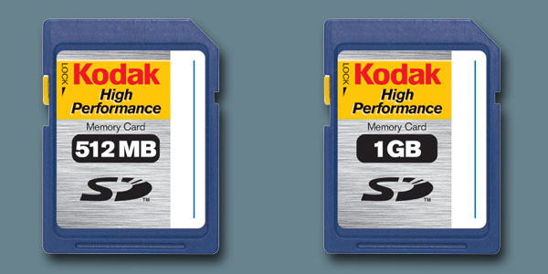 Kodak High Performance SD Media