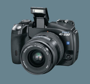 Olympus E-330 DSLR With Live Preview