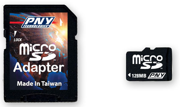 PNY Technologies MicroSD with Adapter