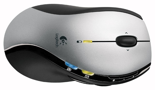 Logitech MX610 Left-Hand Laser Cordless Mouse