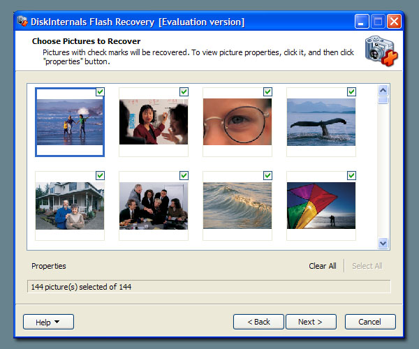 DiskInternals Flash Recovery 2.0--Screenshot provided by DiskInternals