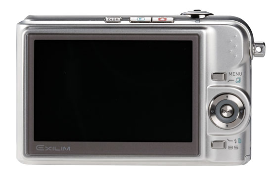 The Back Of The Casio EXILIM EX-Z1000 10.1 Megapixel Digital Camera