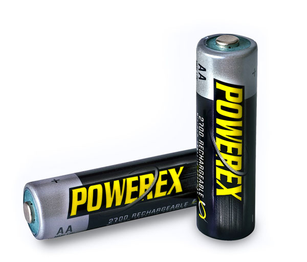 Maha PowerEX 2700mAh Rechargeable NiMH Batteries
