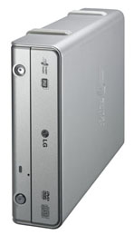 LG Electronics GSA-5169D Super-Multi External Drive - Side View