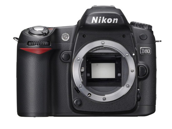 Nikon D80 - Front (Showing Lens Mount)