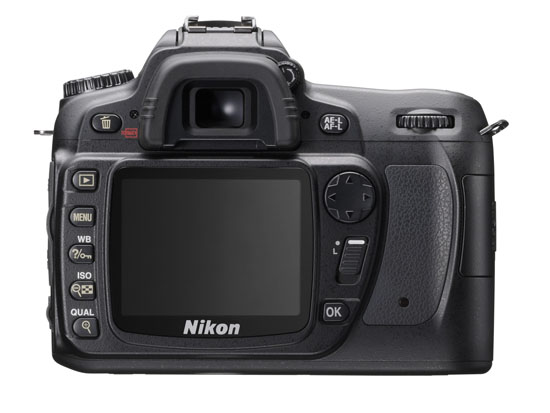 Nikon D80 - Back