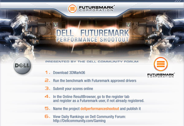 Dell/Futuremark Sponsor Performance Shootout