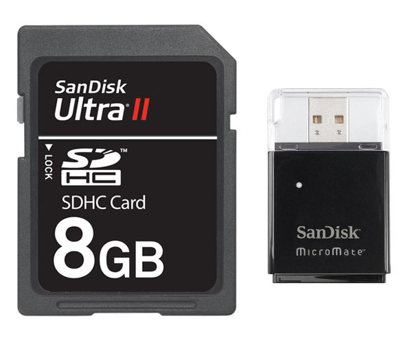SanDisk Announces 8GB SanDisk Ultra II SDHC Card For $239.99