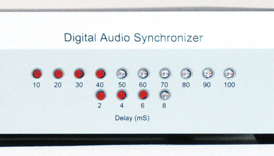 VZ-S5100 5x1 HDMI Switcher and Digital Audio Synchronizer - Front