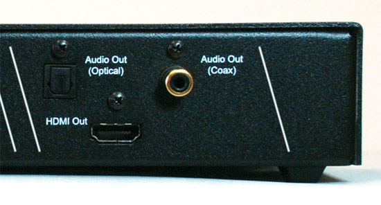 VZ-S5100 5x1 HDMI Switcher and Digital Audio Synchronizer - Outputs