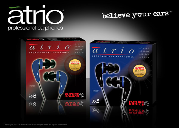 Revision 2 Atrio Professional Earphones by Future Sonics