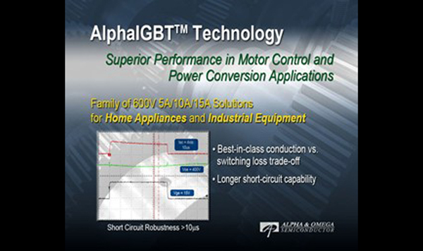 Alpha and Omega Semiconductor Enters the IGBT Market