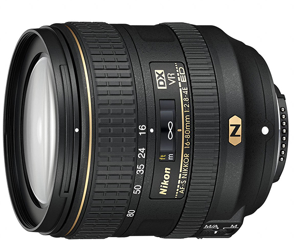 AF-S DX NIKKOR 16-80mm f/2.8-4E ED VR