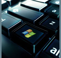Optimus Keyboard Showing MS Windows Icon On One Of The Keys