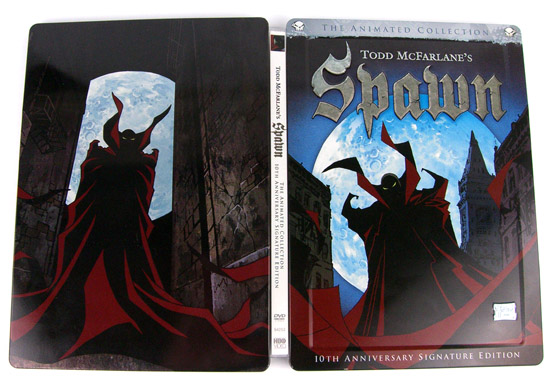 Todd McFarlane's Spawn: 10th Anniversary Signature Edition - The Back Of The Steelbook