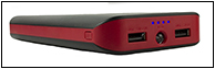 EC Technology High Capacity 22400mAh Dual USB Output Power Bank