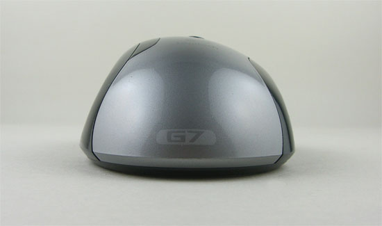 Back View Of The Logitech G7 Laser Cordless