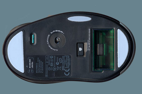 Bottom View Of The Logitech G7 Laser Cordless