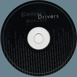 Software & Driver CD For the 250 OTG