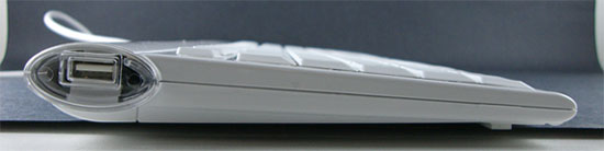 macally IceKey USB Slim Keyboard Dimensions