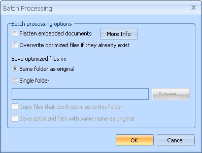 NXPowerLite 3 - Batch Processing