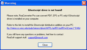 GhostScript Driver