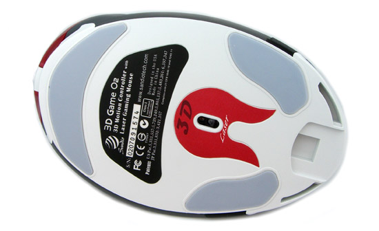 Sandio 3D Game O2 Mouse- Side Shot