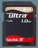 SanDisk 1GB Ultra II SD Card