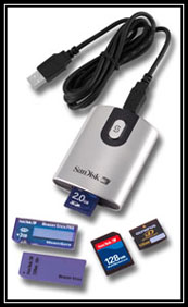 SanDisk ImageMate 5-in-1 Reader With Compatible Media Cards