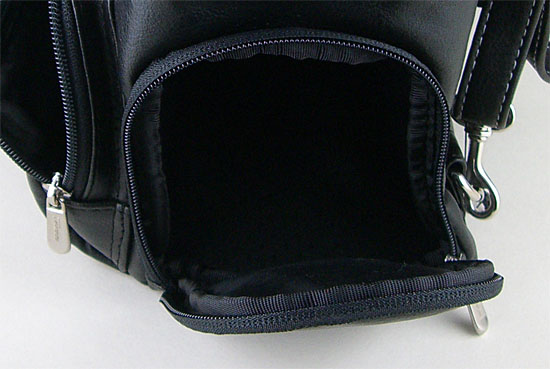 Side Pocket Of The Targus Madison Video Backpack - DKSBP1