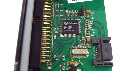 The MTP-101 Brain - JMicron JM20330 Microchip